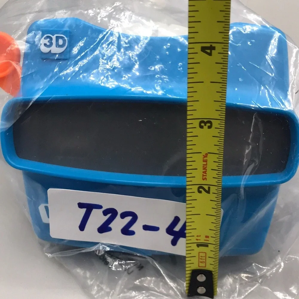 Vintage FISHERPRICE Blue Orange Viewmaster 3D Reel Viewer Toy 1998 Vintage - T22